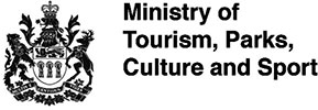 Ministry of Tourism, Parks, Culture, and Sport logo