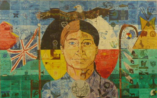 Kelliher School mosaic