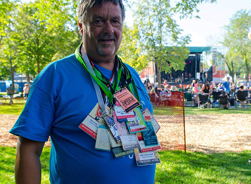 Regina Folk Festival volunteers