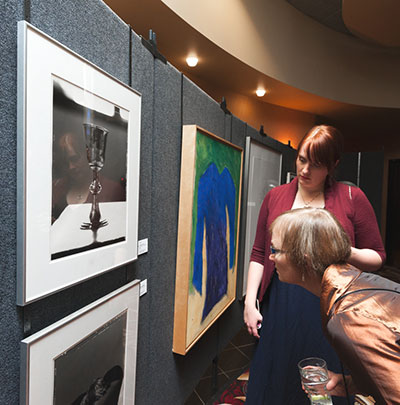 Saskatchewan Arts Board Permanent Collection display