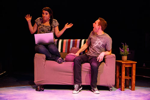 Dakota Hebert and Nathan Howe in Salt Baby