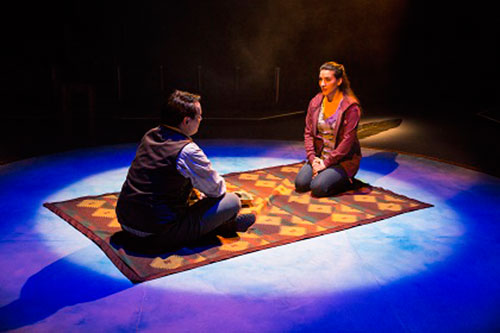 Colin Dingwall and Dakota Hebert in Salt Baby.