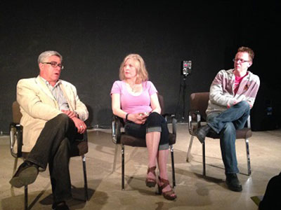 John Lazarus, Johnna Wright and Craig Hall at the SPC's 2015 Spring Festival of New Plays.