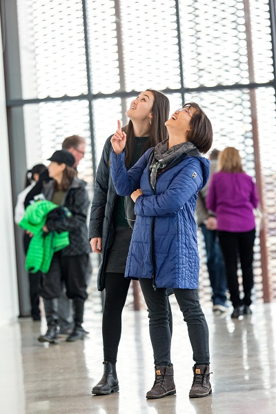 Visitors at Saskatoon's Remai Modern
