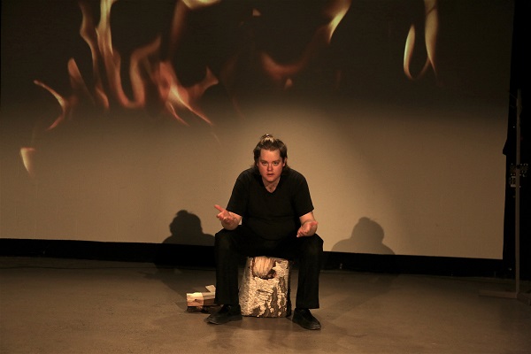 Charlie Peters performs in 'Many Fires'
