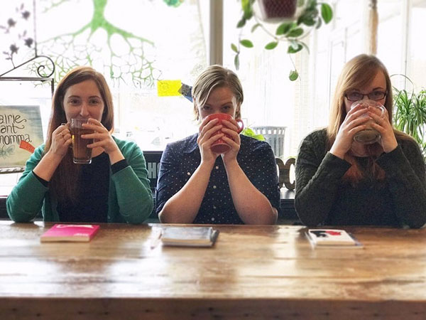 Left to right: Robyn Sanderson, Abbey Thiessen, Gabrielle Dufresne