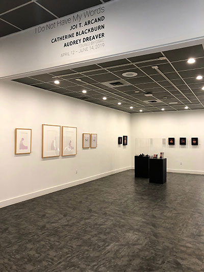 Audrey Dreaver and Catherine Blackburn works in the Estevan Art Gallery and Museum
