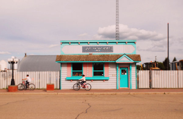 Joi T. Arcand, Duck Lake askiy - Duck Lake, Saskatchewan. From the series ote nikan misiwe askihk - Here on Future Earth (2009) Inkjet print