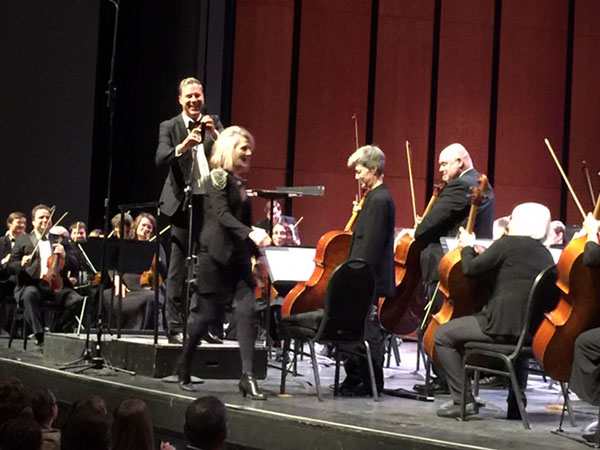 The 2019 debut of Pettigrew's Dochas with the Saskatoon Symphony Orchestra