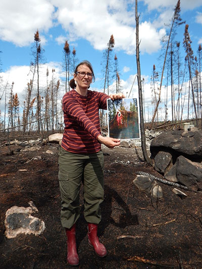 oming to terms with losing a home in wildfires inspired the writing of Körner's forthcoming novel