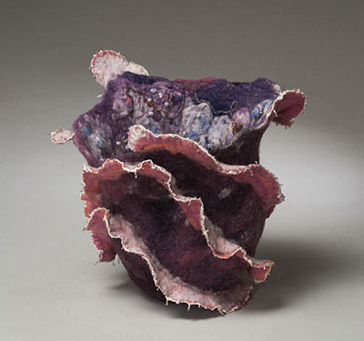 Gems of the Salt Flats - A fibre sculpture by June Jacobs