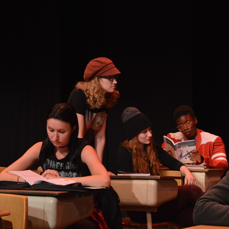 Emily Rempel - Picture showing theatre performance