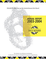 SK Arts Annual Report: 2003-04